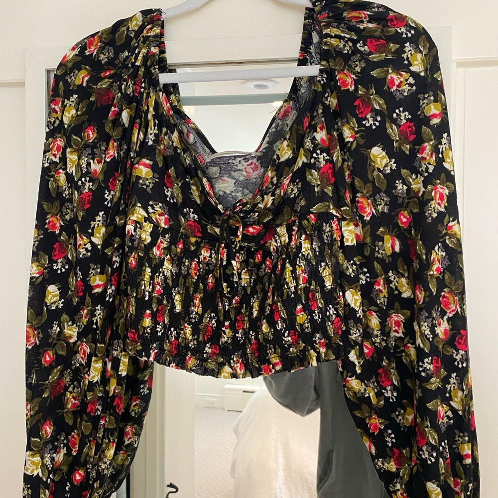 Urban Black long sleeve top